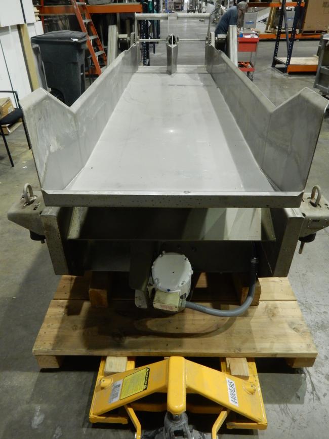 Used Key Technologies ISO FLO Vibratory Feeder For Sale High