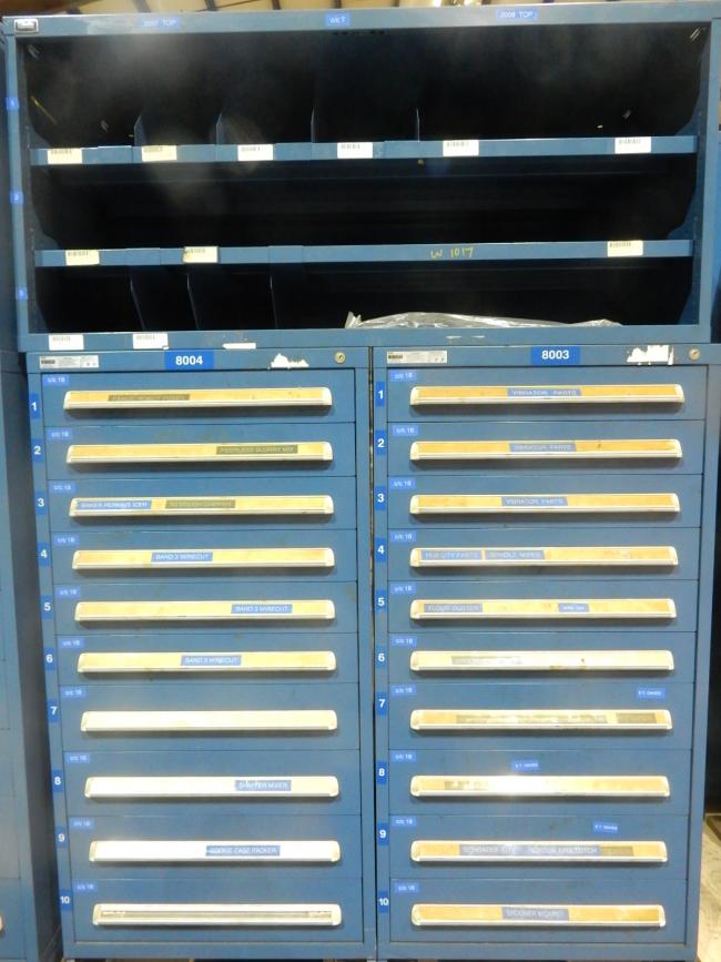 Stanley Vidmar Storage for sale! Vidmar SEP3126AL 10 drawer