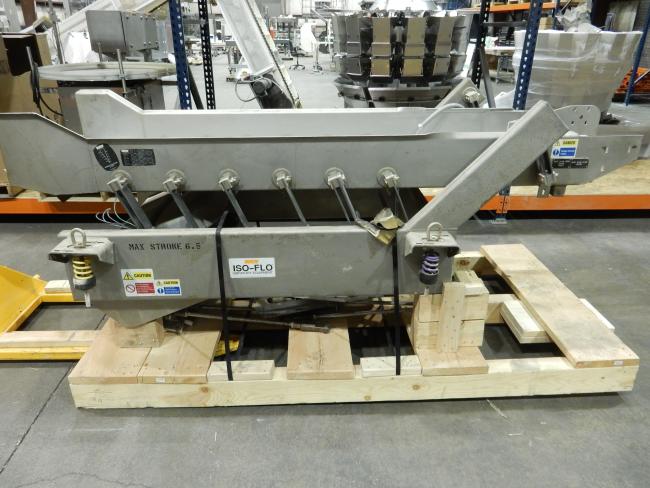 Used Key Technologies ISO FLO vibratory feeder for sale!!! - High