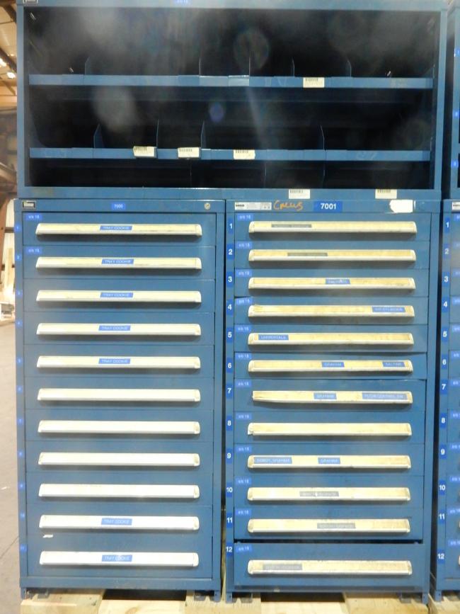 Stanley Vidmar Parts Storage Cabinets