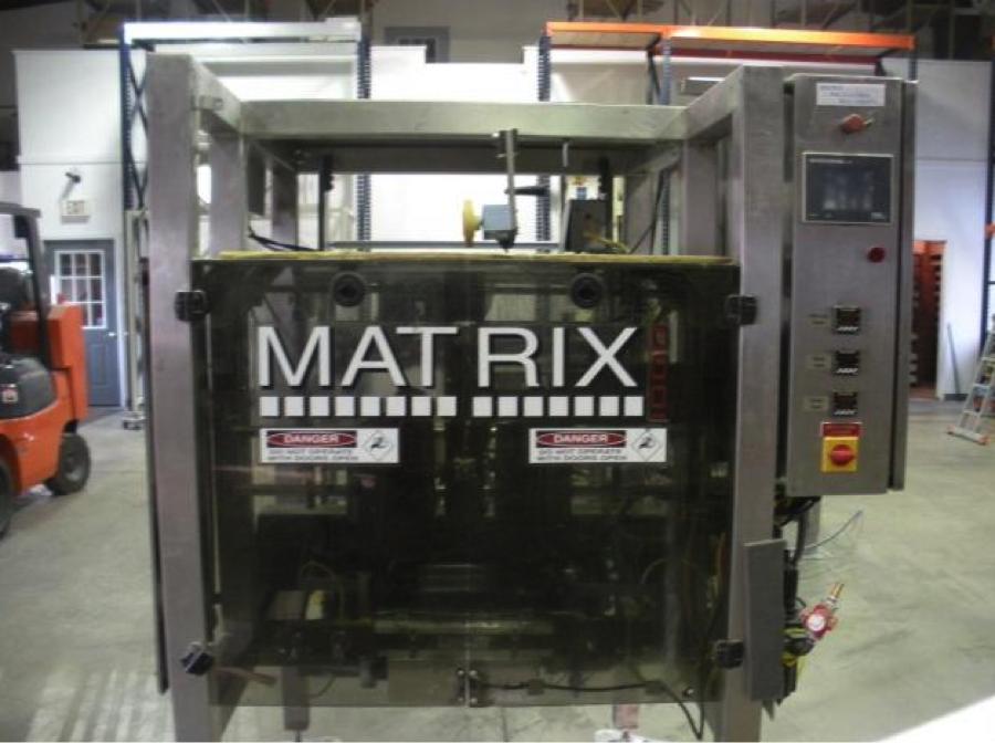 Matrix VFFS machine in packaging line