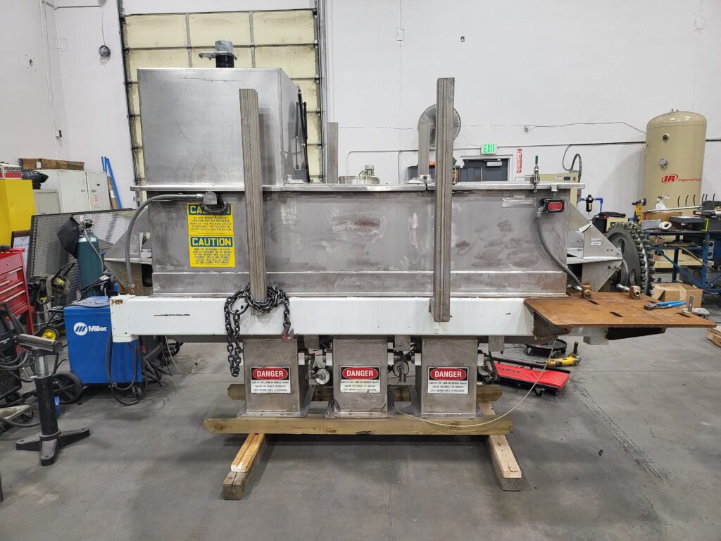 Used 50 cu ft Ribbon Blender for sale!!! High Performance Packaging