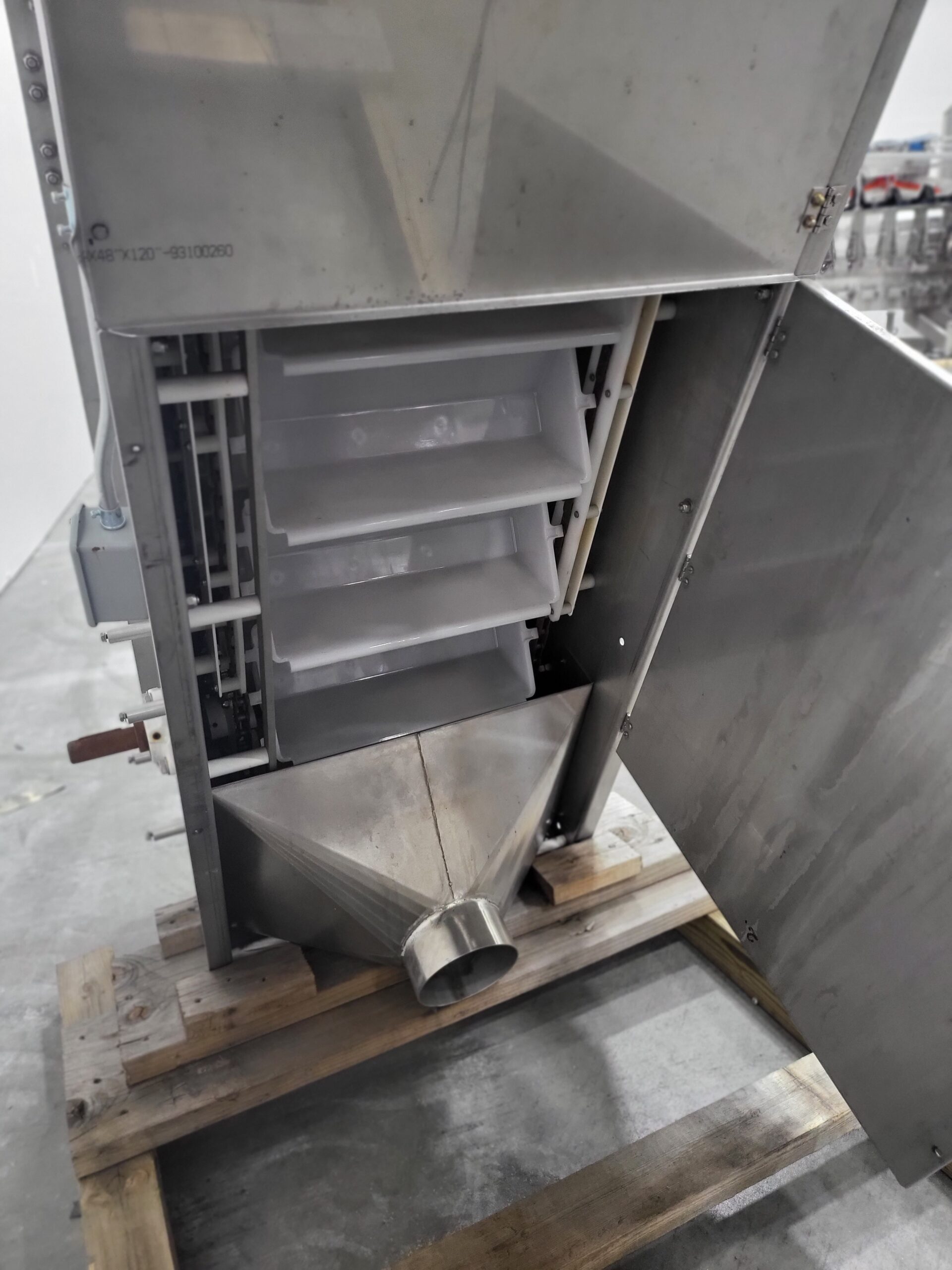 Used Frazier and Son Z-shape bucket elevator, model C - High ...