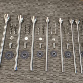 Auger Fabrication complete sets from #20 to #44 Auger spinner plate tooling