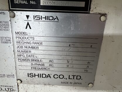 Ishida CCW-M-214/20-PB scale