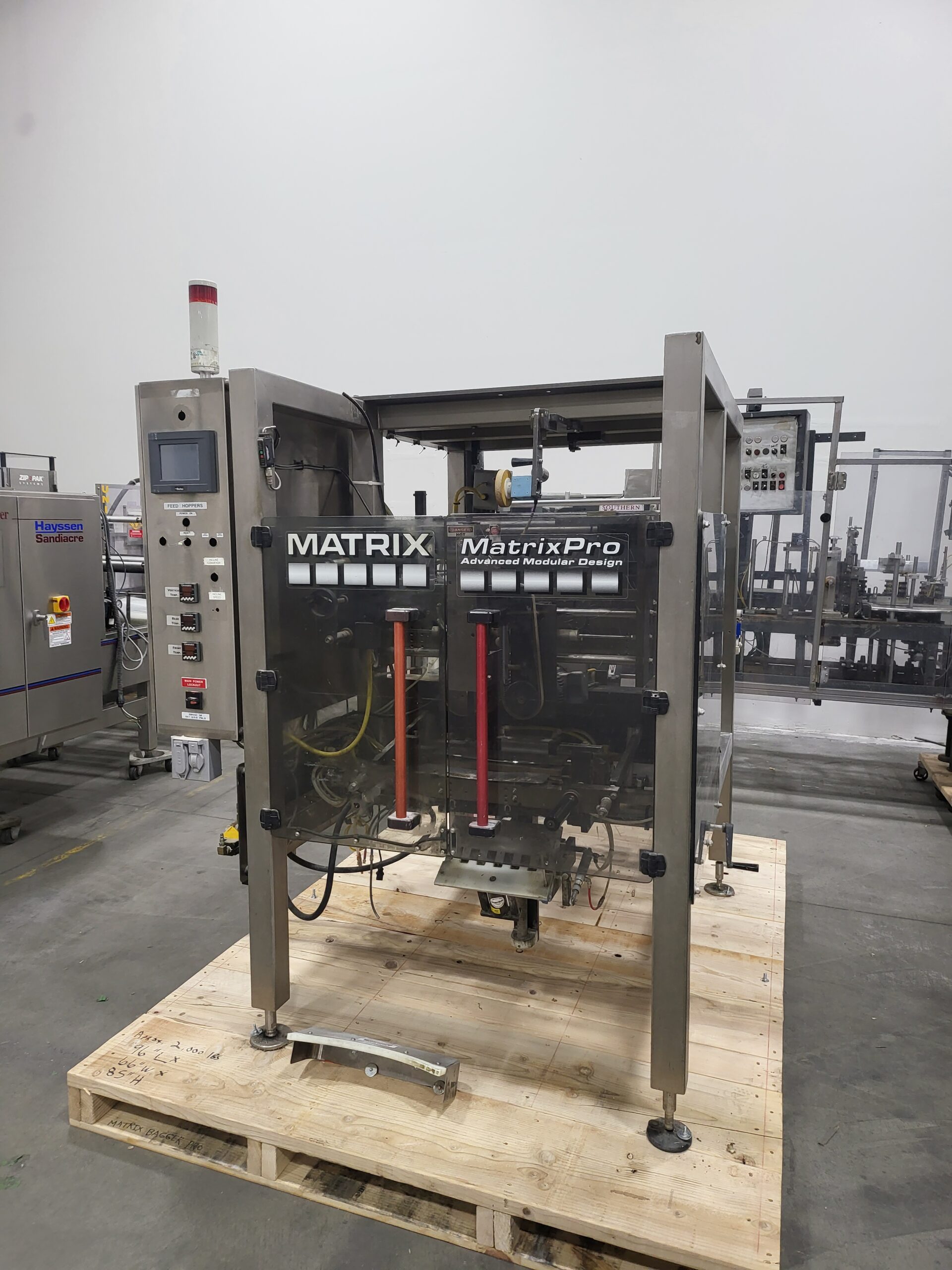 Matrix Pro VFFS packaging machine